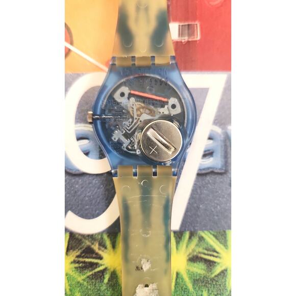 Swatch watch TEST GZ118 1991 Specials Designed by Cherif & Silve Defraoui - Picture 5 of 10